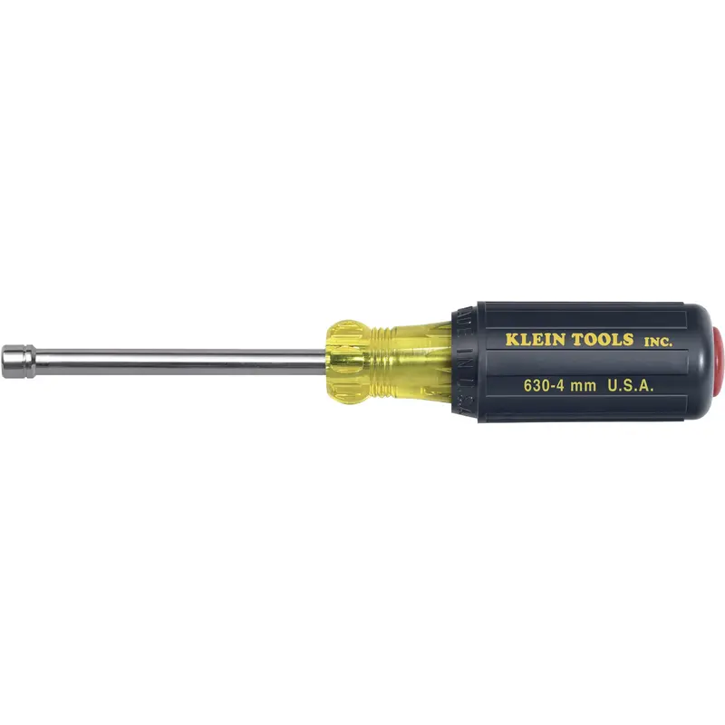 Nut Drivers - 3" Shafts, 1/4" Drive, 6-3/4" L, Magnetic 1