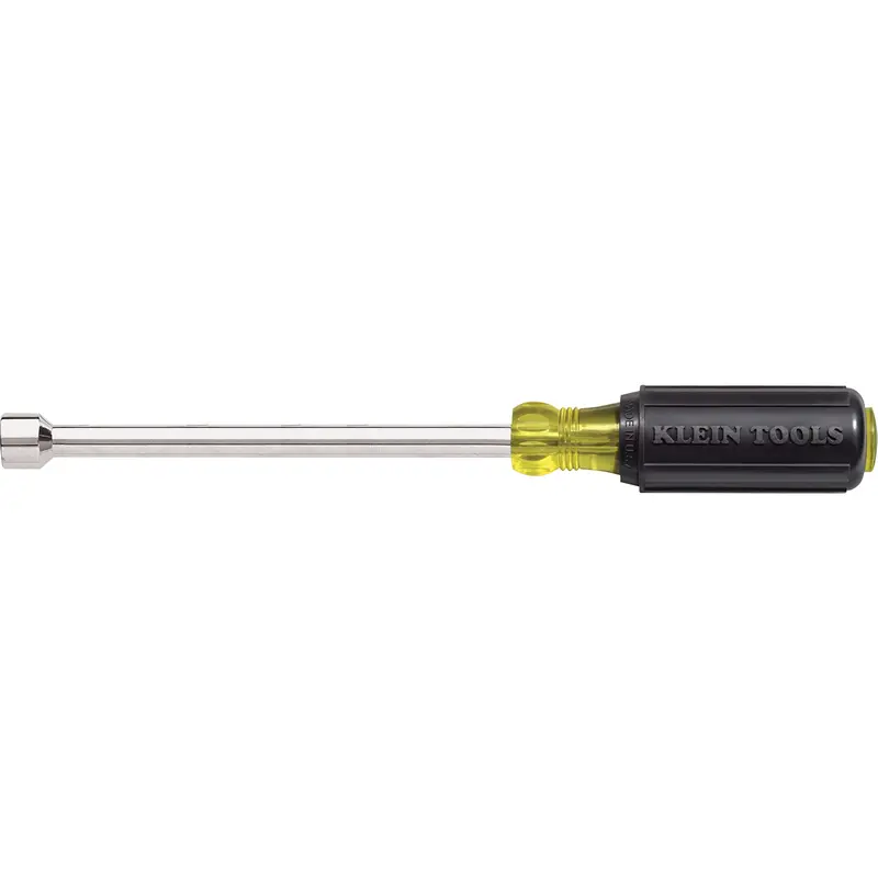 Nut Drivers- 6" Shafts, 1/4" Drive, 9-3/4" L, Non Magnetic 1