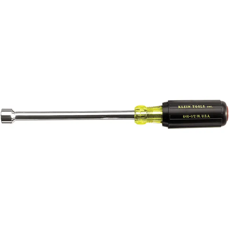 Nut Drivers- 6" Shafts, 11/32" Drive, 9-3/4" L, Non Magnetic 1