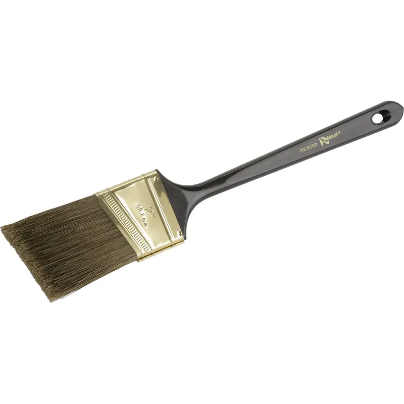 One Coat™ 100% Angle Sash Brush, Polyester, Plastic Handle, 2" Width 1