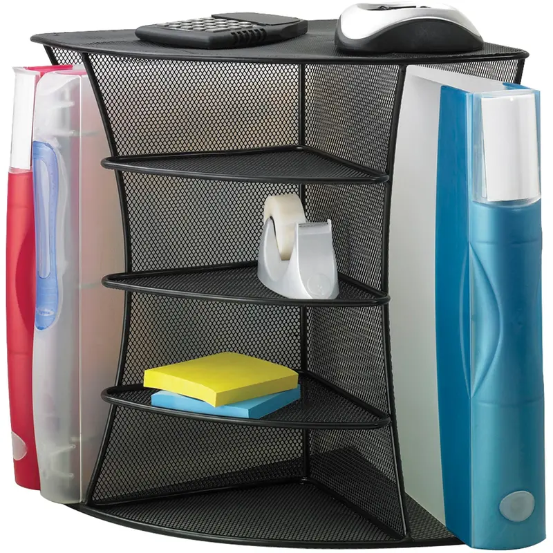 Onyx™Steel Mesh Desktop Organizers 1