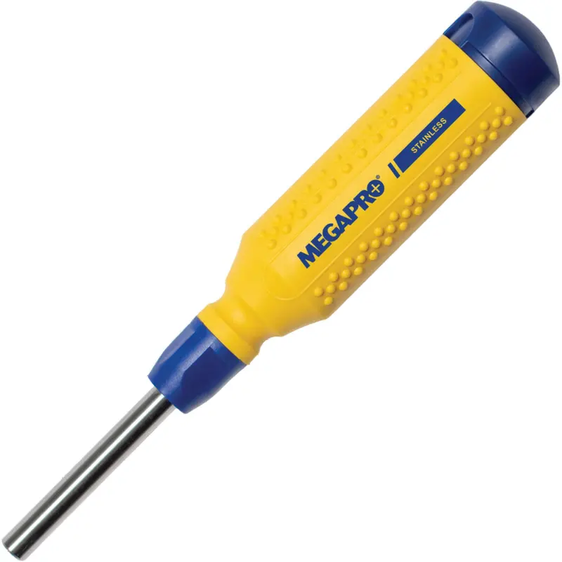 Original Stainless Steel 15-In-1 Multi-Bit Screwdriver, 8-37/50" L, Textured Handle 1