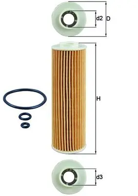 Ox183/5D1 Oil Filter 1