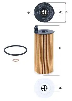 Ox813/2D Oil Filter 1