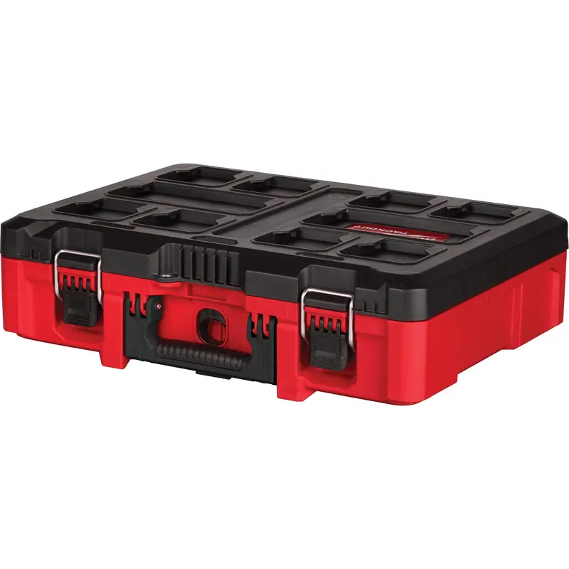 Packout™ Tool Case With Customizable Insert, 20-7/10" X 15-1/5" X 6-1/5", Black/Red 1