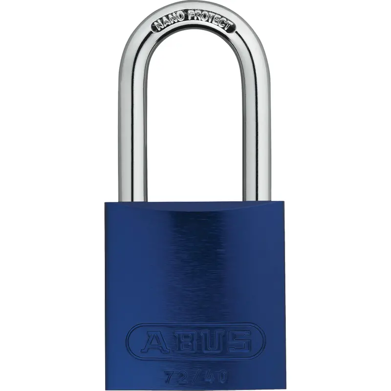 Padlock, Keyed Different, Aluminum, 1-1/2" Width 1