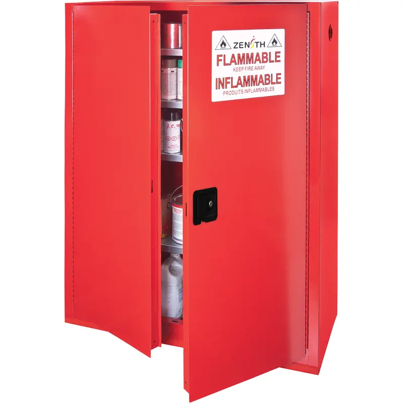 Paint/Ink Cabinet, 60 Gal., 5 Shelves 1