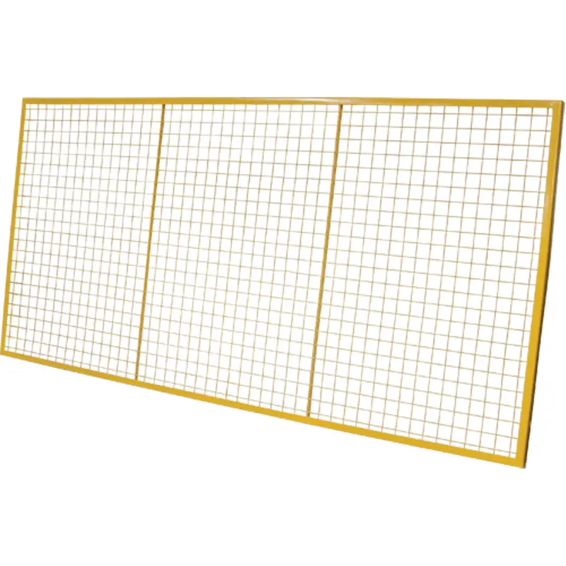 Pallet Back Rack Guards, 132" W X 48" H, 9" Brackets 1