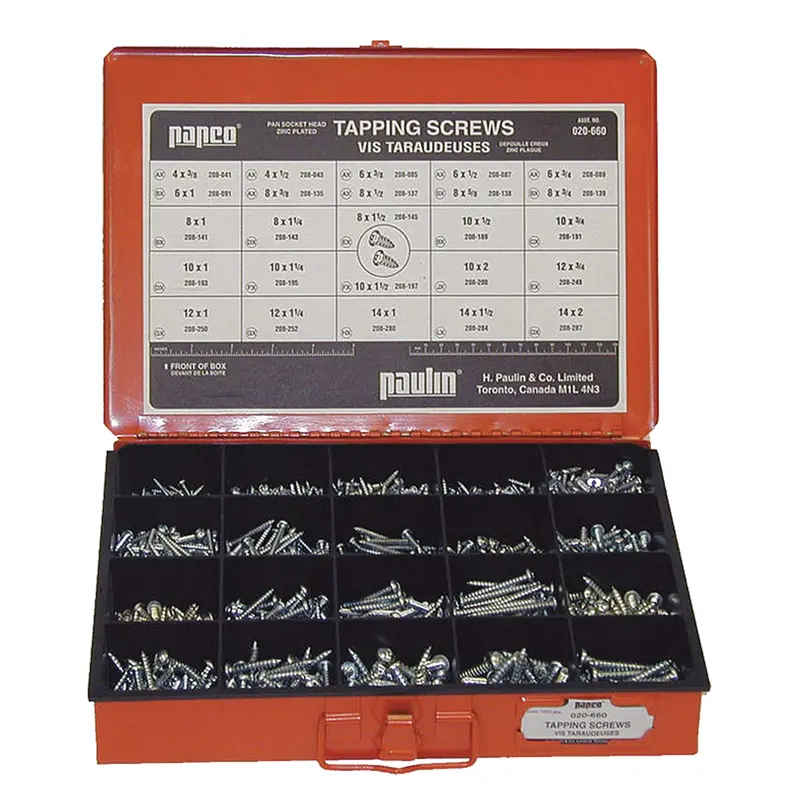 Pan Socket Tapping Screws Assortment 1