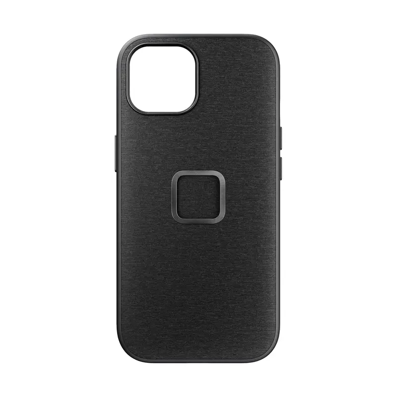 Peak Design Iphone 15 Shelled Fabric Case - Charcoal Grey 1