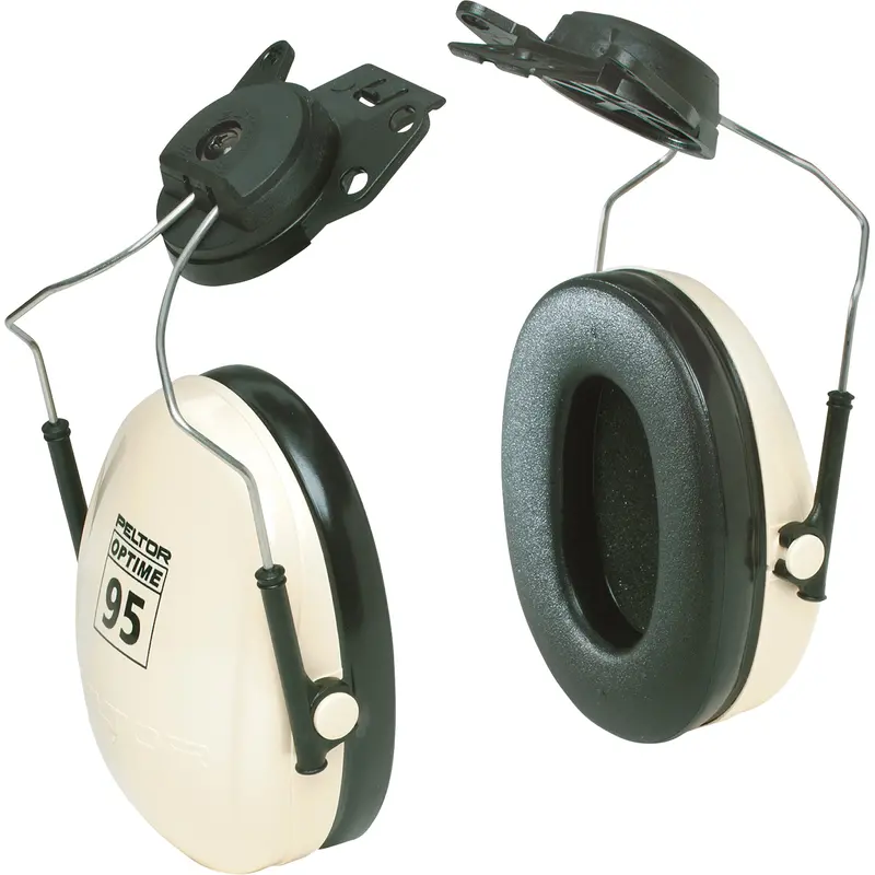 Peltor™ Optime™ 95 Series Earmuffs, Cap Mount, 21 Nrr Db 1
