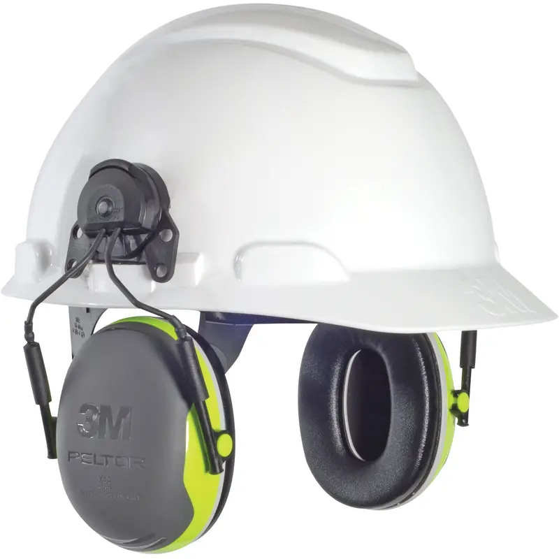 Peltor™ X Series Earmuffs, Cap Mount, 25 Nrr Db 1