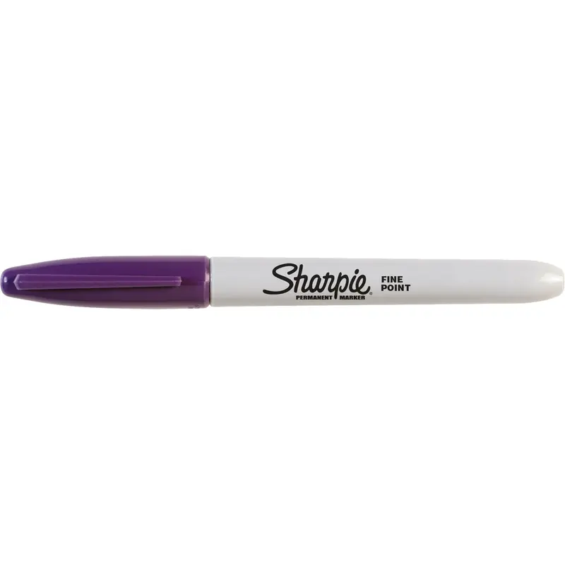 Permanent Markers - #15, Fine, Purple 1