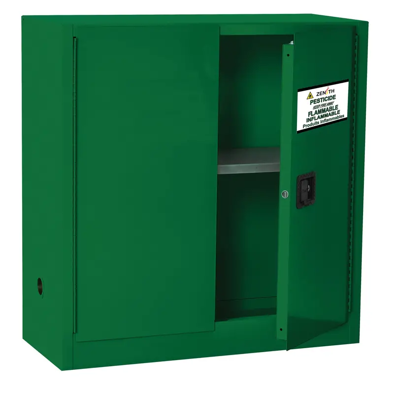 Pesticide Storage Cabinet, 30 Gal., 44" H X 43" W X 18" D 1