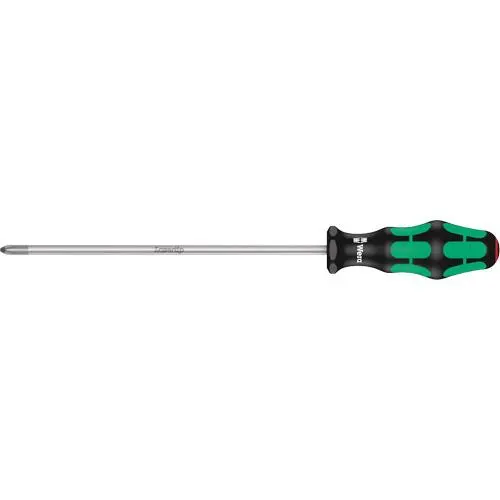 Phillips Screwdriver, #2, 12" L, Plastic Handle 1