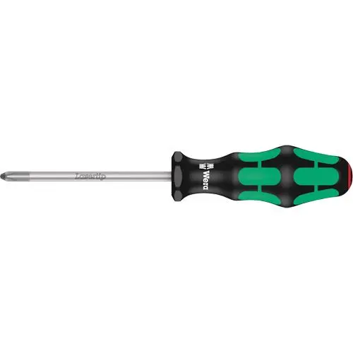 Phillips Screwdriver, #2, 8-1/16" L, Plastic Handle 1