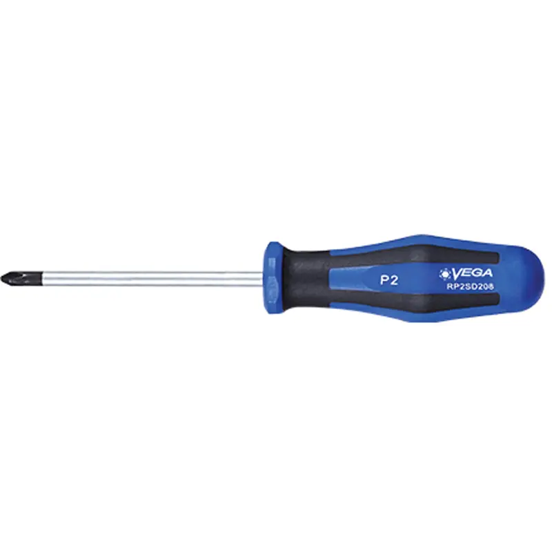 Phillips Screwdriver, #2, 8-1/4" L, Cushion Grip Handle 1