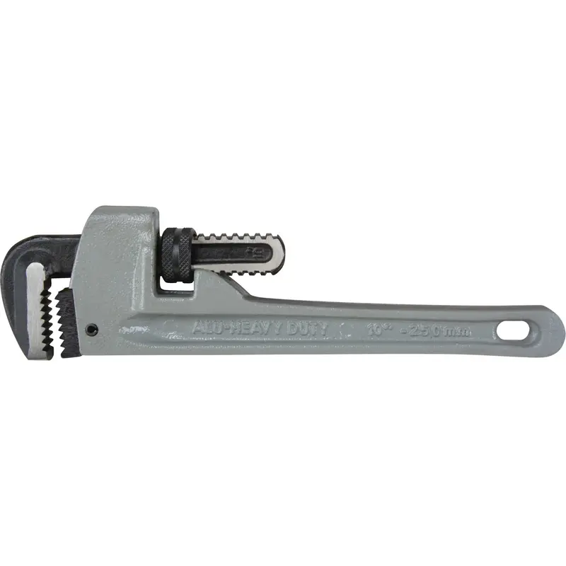 Pipe Wrench, 1-1/2" Jaw Capacity, 10" Long, Ergonomic Handle 1