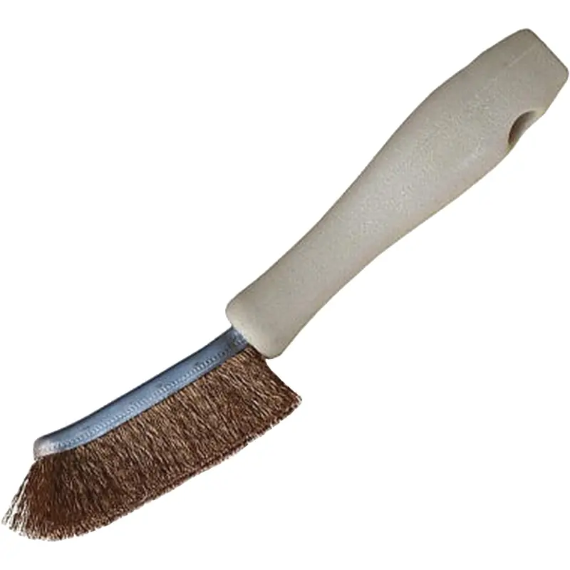 Plastic Handle Joint Brush, Nylon, 2 X 7 Wire Rows, 8-1/2" Long 1