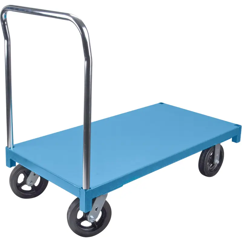 Platform Truck, 36" L X 24" W, 1400 Lbs. Capacity, Rubber Casters 1