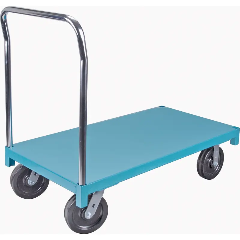 Platform Truck, 48" L X 30" W, 1400 Lbs. Capacity, Nylon Casters 1