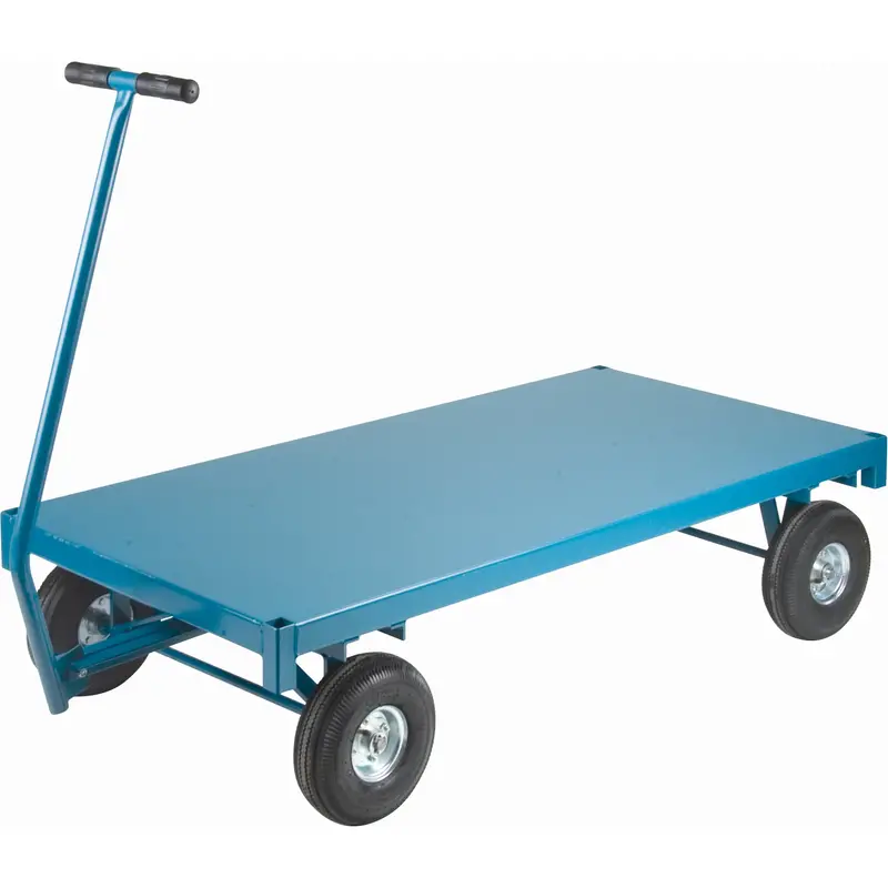 Platform Trucks - Ergonomic Platform Wagon Trucks, 30" W X 60" L, 1000 Lbs. Capacity 1