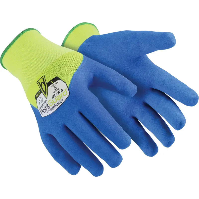 Pointguard® Ultra 9032 Cut-Resistant Gloves, Size Small/7, 15 Gauge, Nitrile Coated, Superfabric® Shell, Astm Ansi Level A9 1