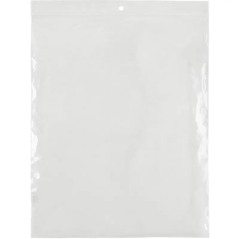 Poly Bags, Reclosable, 10" X 8", 4 Mils 1