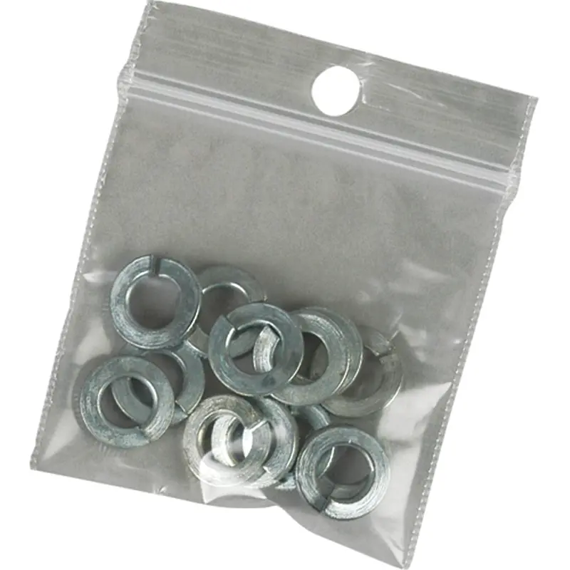 Poly Bags, Reclosable, 12" X 9", 4 Mils 1