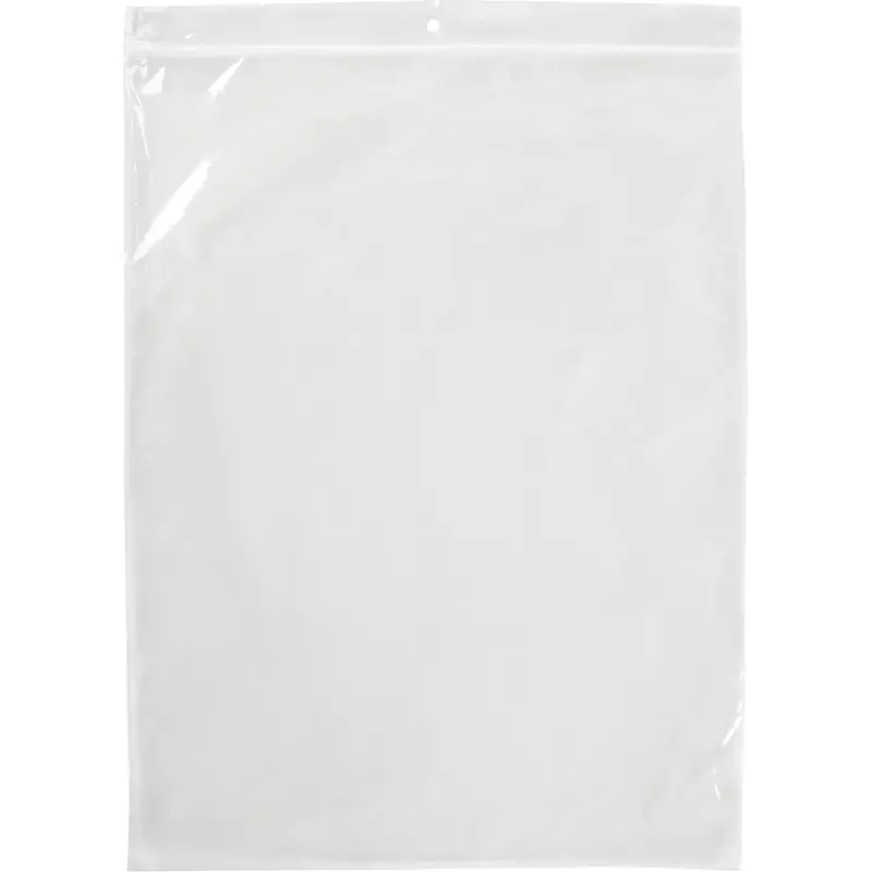 Poly Bags, Reclosable, 12" X 9", 4 Mils 1