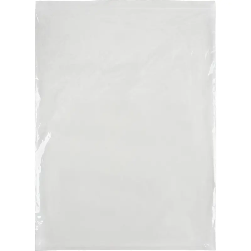 Poly Bags, Reclosable, 15" X 12", 4 Mils 1