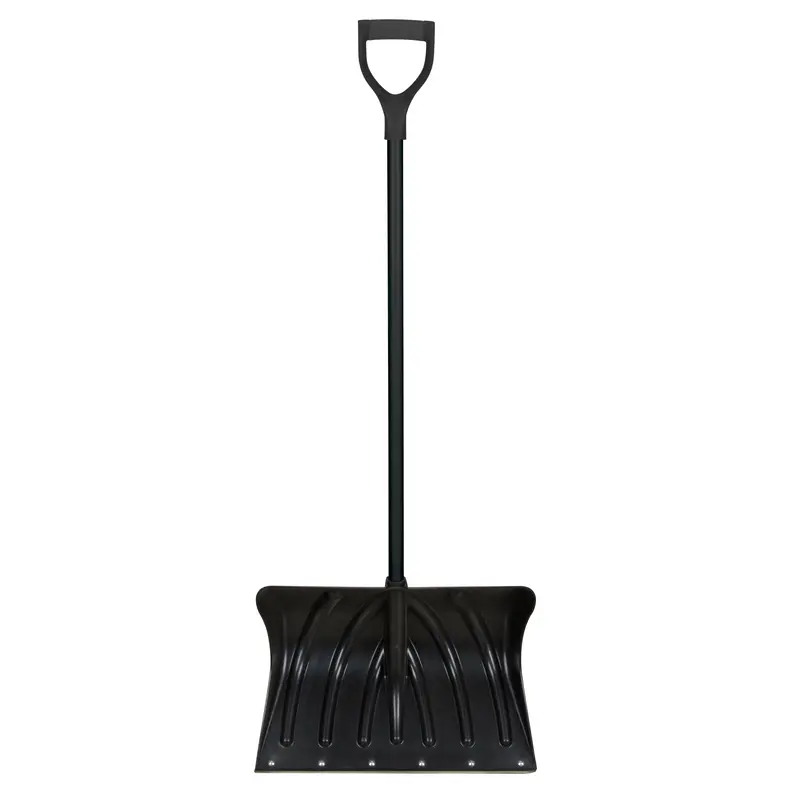 Poly Snow Shovel With Steel Wear Strip 1