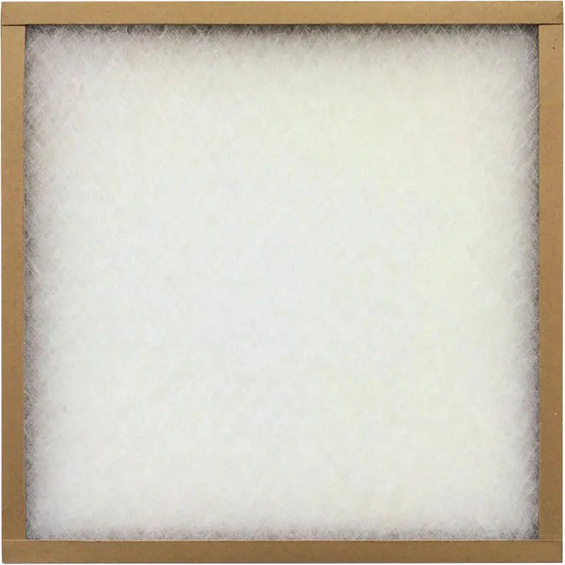 Poly Throw-Away Filter, Box, 20" W X 1" D X 20" H 1