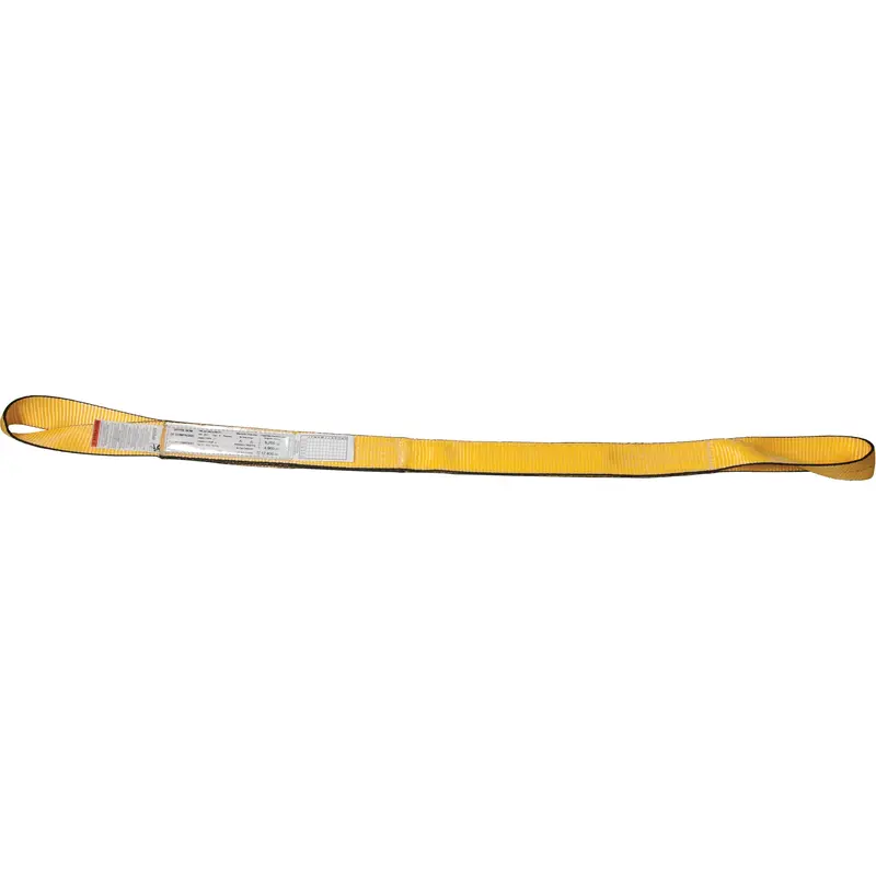 Polyester Slings, Double Ply, Twisted Eye, Type 4, 1" W X 6' L, 3100 Lbs. Vertical Cap. 1
