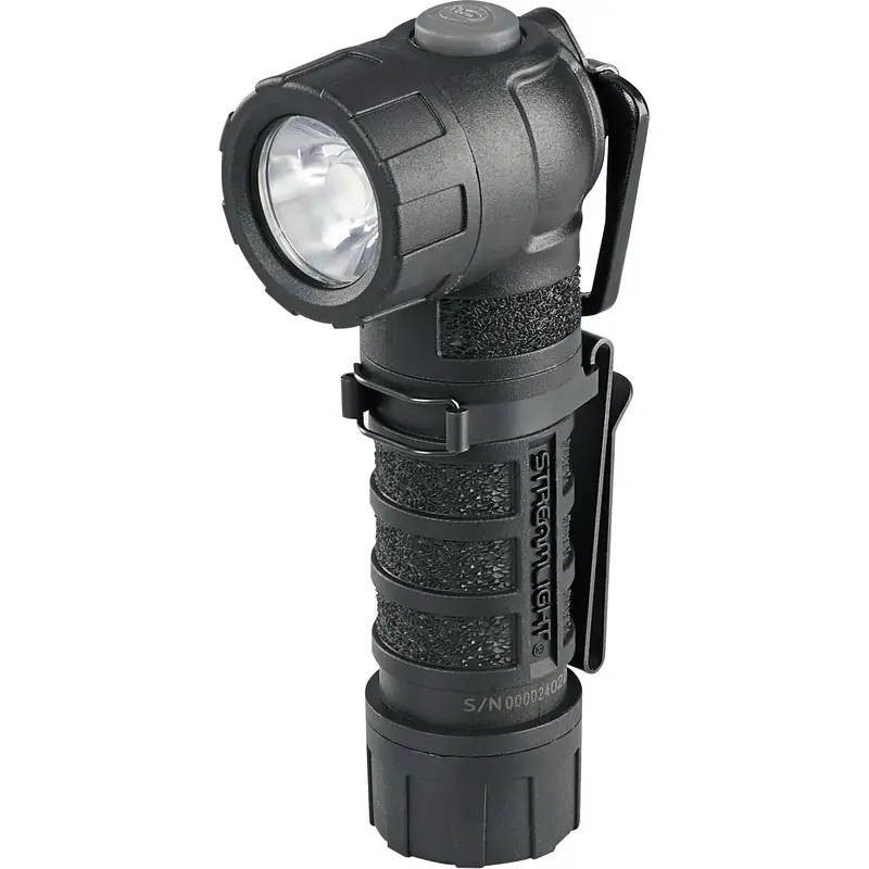 Polytac® 90 X Right Angle Flashlight, Led, Cr123a Batteries, Polymer 1