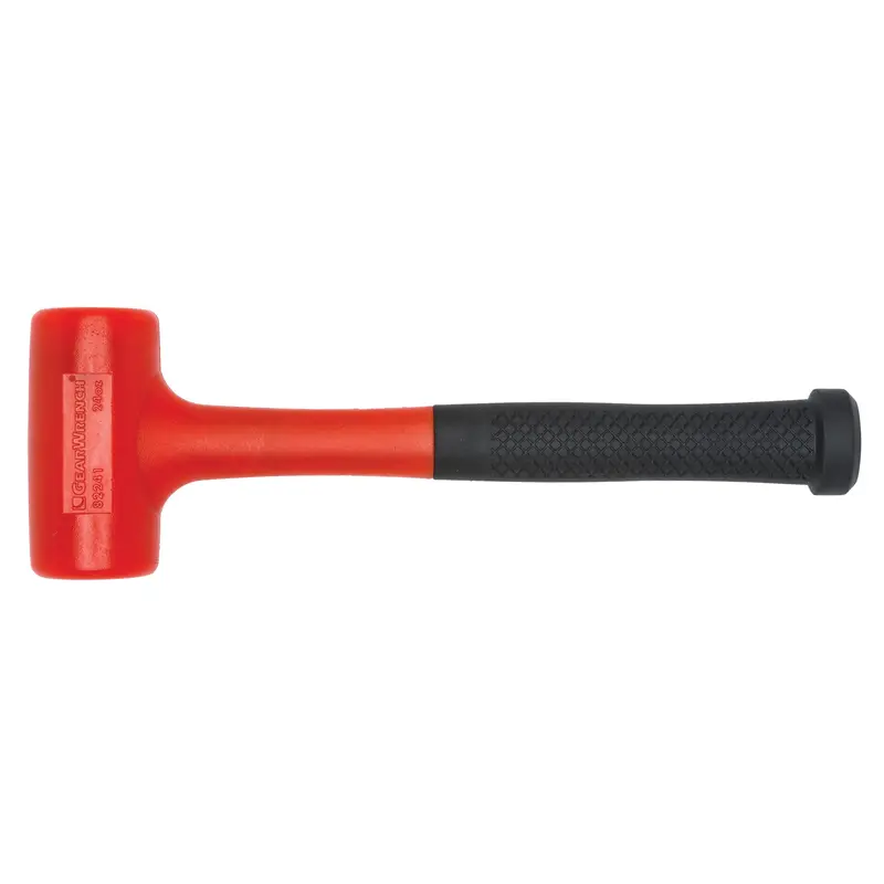 Polyurethane Dead Blow Hammer, 24 Oz., Textured Grip, 12" L 1