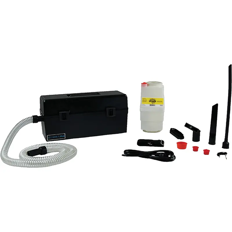Portable Omega® Vacuums, Abatement, 1 Us Gal. (3.8 Litres) Capacity, Hepa Filtration 1