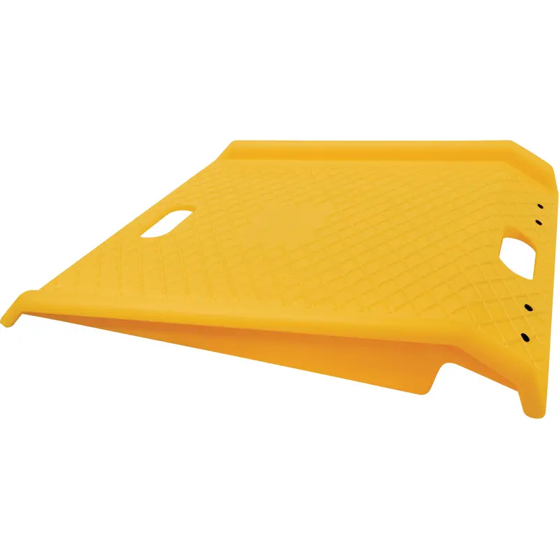Portable Poly Hand Truck Curb Ramp, 1000 Lbs. Capacity, 27" W X 27" L 1
