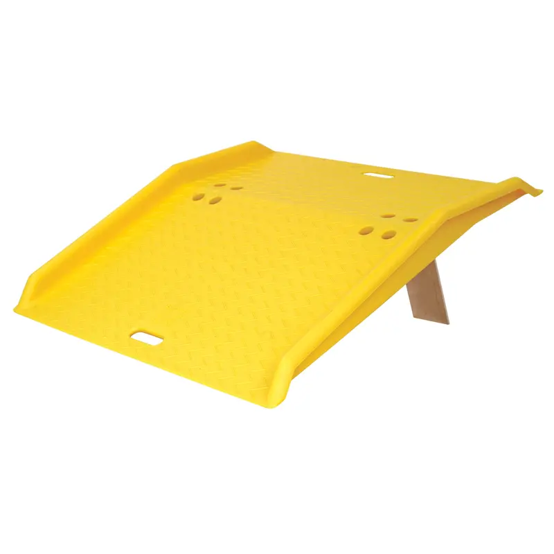 Portable Poly Hand Truck Dock Plate, 750 Lbs. Load Capacity, 36" L X 35" W X 5" H 1