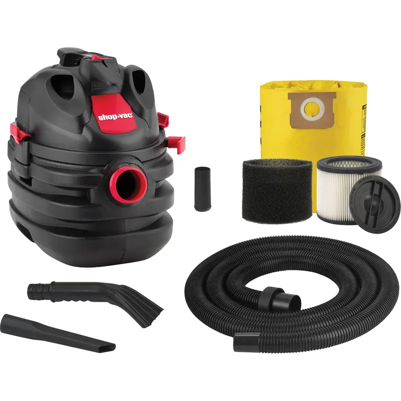 Portable Shop Vacuum, Wet-Dry, 6 Hp, 5 Us Gal. (18.9 Litres) 1