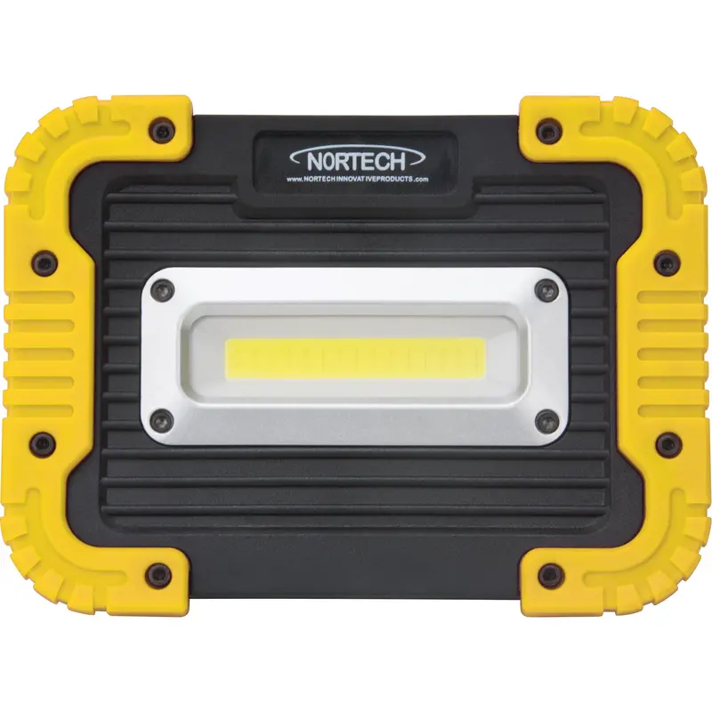 Portable Work Light, Led, 10 W, 1000 Lumens, Plastic Housing 1