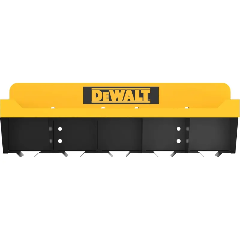 Power Tool Storage Shelf Combo, Steel, Black/Yellow 1