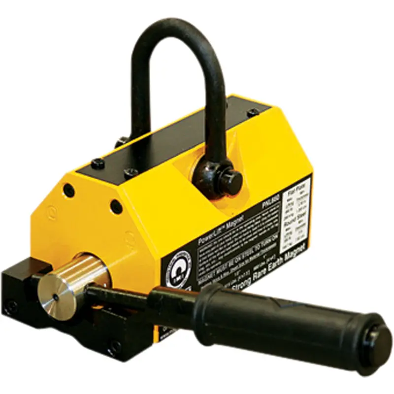 Powerlift® Magnets, 2500 Lbs. (1.25 Tons) Holding Cap., 12-5/8" L X 7-1/8" W X 8-7/8" H 1
