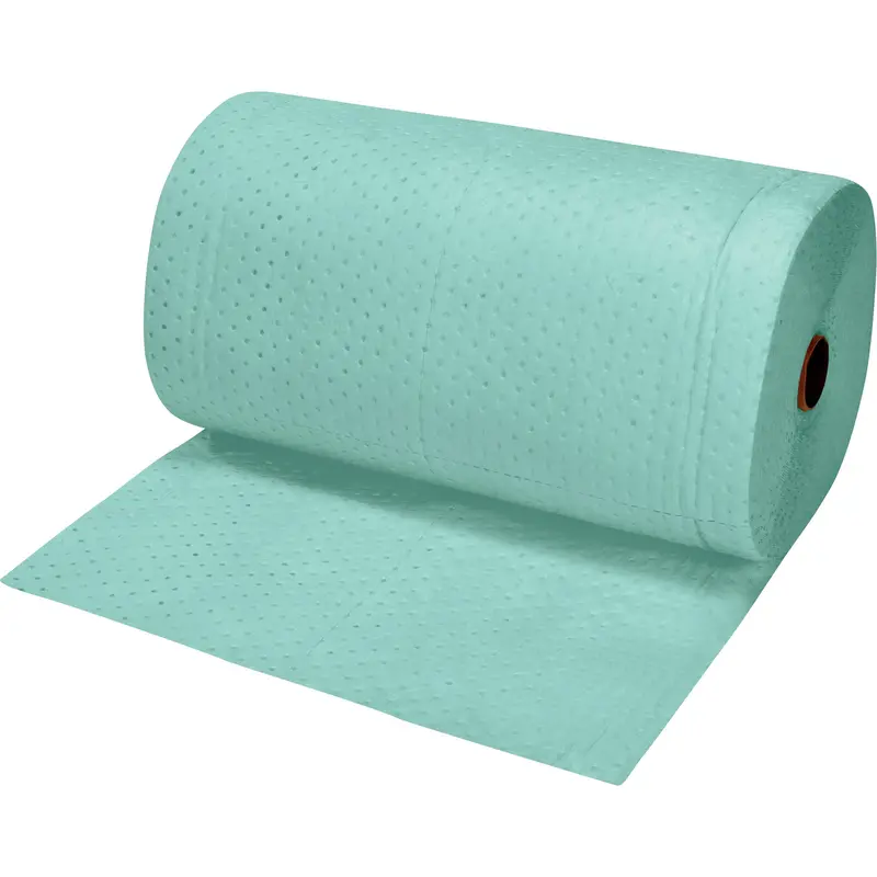 Premium Bonded Sorbent Rolls, Heavyweight, 150' L X 30" W, 50 Gal. Absorbancy 1