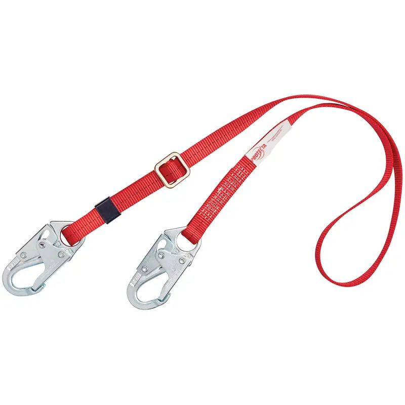 Pro™ Adjustable Web-Positioning Lanyard, 1 Legs, 6', Csa Class B, Polyester 1