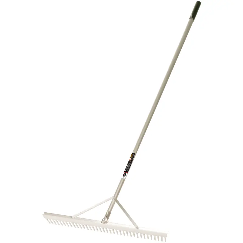 Pro™ Level Rakes, Aluminum Handle, 36" W, Aluminum Blade, 36 Tines 1