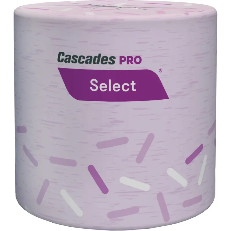 Pro Select® Bathroom Tissue, 1 Ply, 1000 Sheets/Roll, White 1