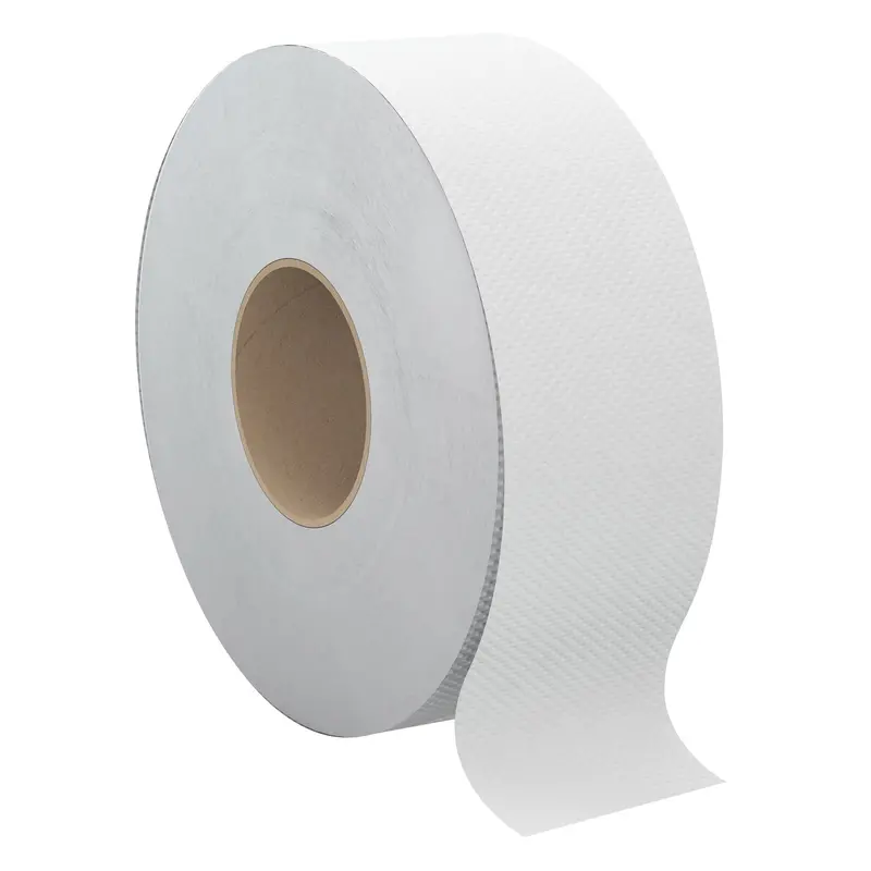 Pro Select® Toilet Paper, Jumbo Roll, 2 Ply, 900' Length, White 1