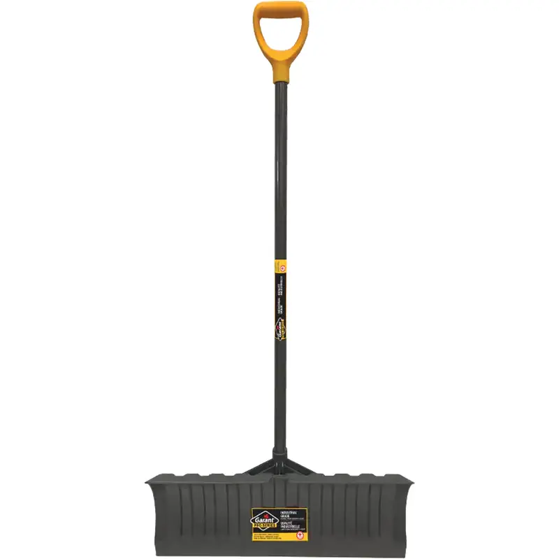 Pro™ Snow Pusher, Polypropylene Blade, D-Grip Handle, 20-3/4" W 1