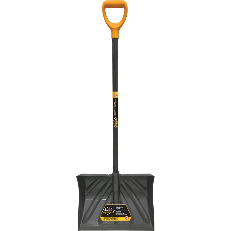 Pro™ Snow Shovel, Polypropylene Blade, 13-1/2" Wide, D-Grip Handle 1